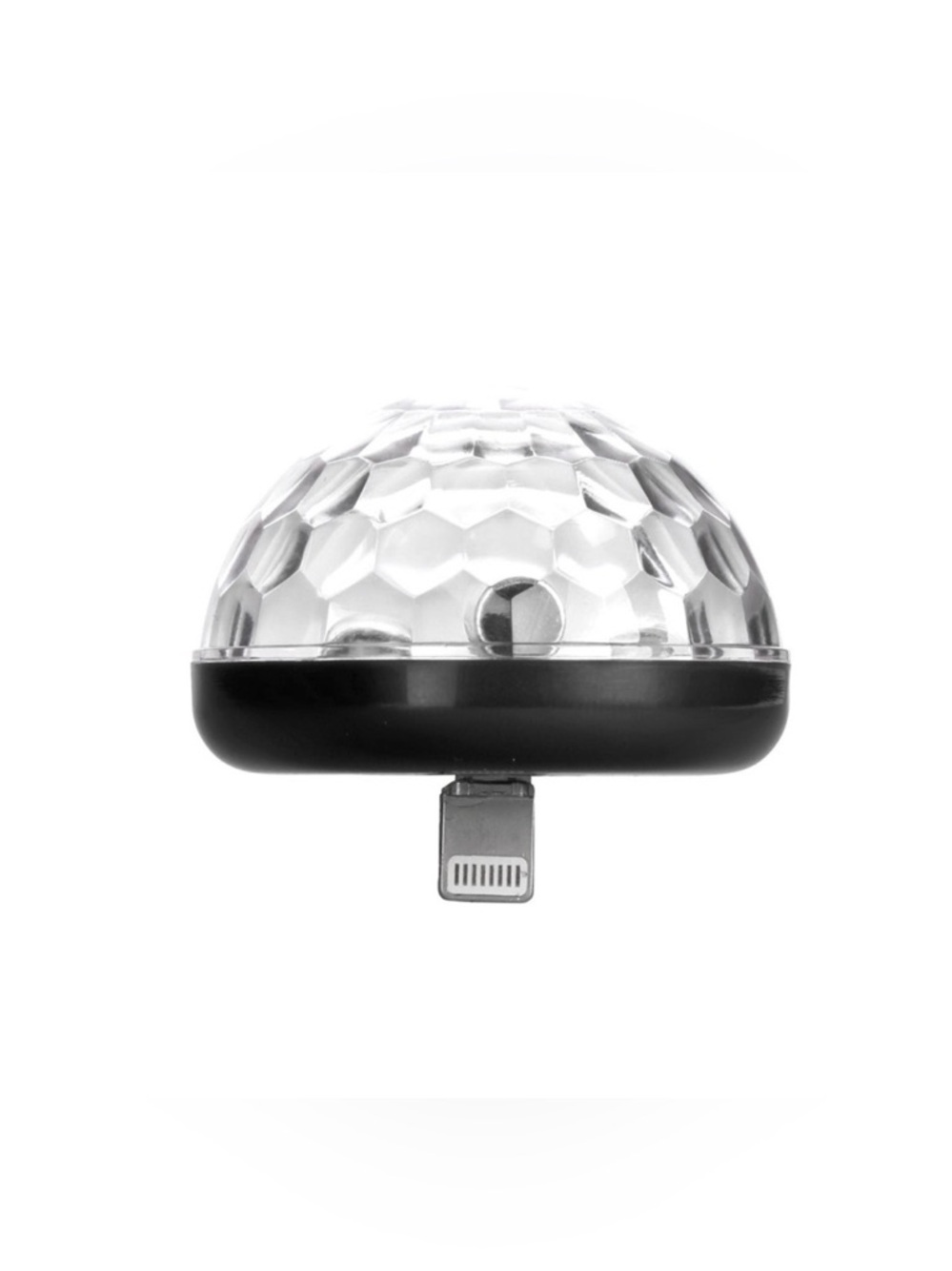 Kikkerland Phone Disco Light - Black/Clear Party Light for iPhone - Picture 3 of 5